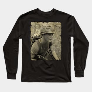 RETRO THE SMITHS - Make War Not Love Long Sleeve T-Shirt